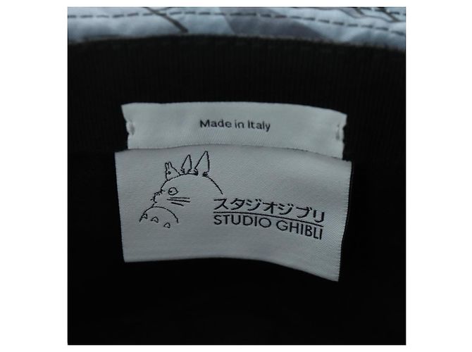 LOEWE - Studio Ghibli Cappello bucket Howl's Moving Castle in nylon Auth 166966SM Marrone - vista 10