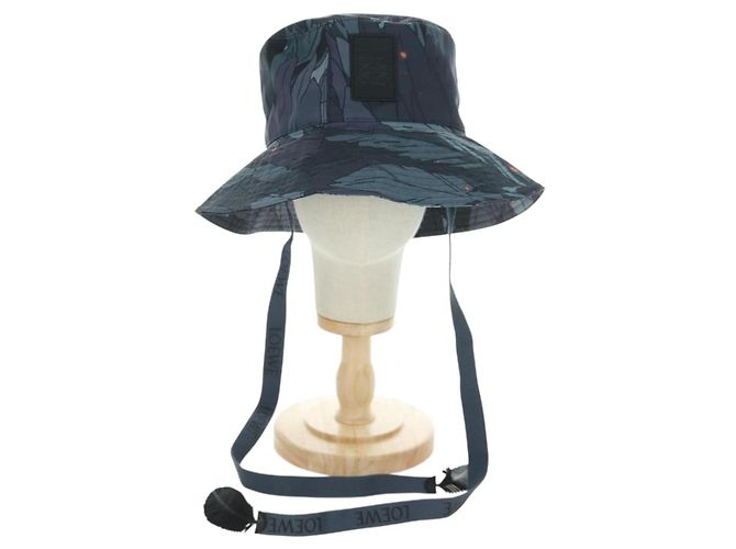 LOEWE - Studio Ghibli Cappello bucket Howl's Moving Castle in nylon Auth 166966SM Marrone - vista 13