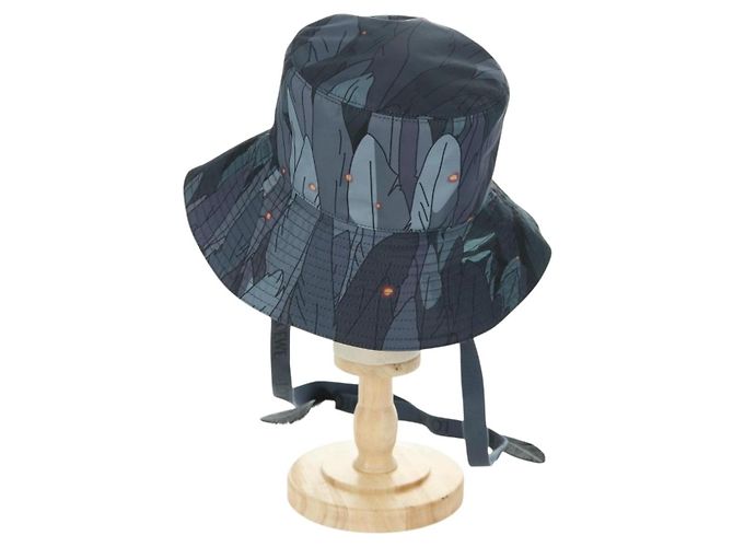 LOEWE - Studio Ghibli Cappello bucket Howl's Moving Castle in nylon Auth 166966SM Marrone - vista 2