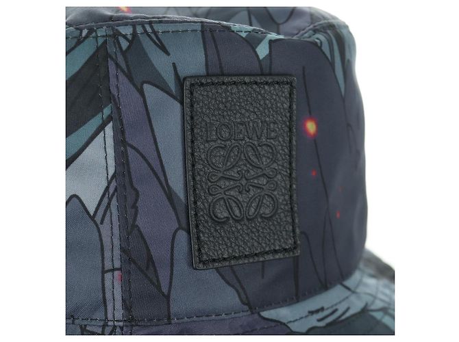 LOEWE - Studio Ghibli Cappello bucket Howl's Moving Castle in nylon Auth 166966SM Marrone - vista 6
