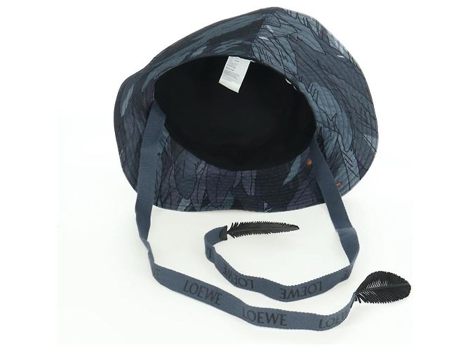 LOEWE - Studio Ghibli Cappello bucket Howl's Moving Castle in nylon Auth 166966SM Marrone - vista 7