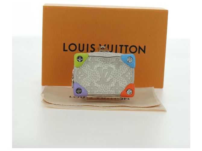 LOUIS VUITTON Monogram Taurillon Klettertasche Grau MP3383 LV Auth 167003SM Braun - Ansicht 12