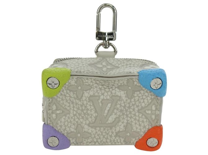 LOUIS VUITTON Monogram Taurillon Klettertasche Grau MP3383 LV Auth 167003SM Braun - Ansicht 13