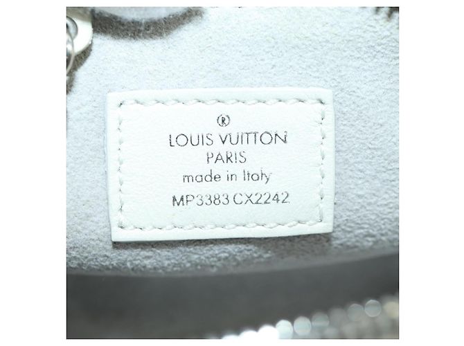 LOUIS VUITTON Monogram Taurillon Klettertasche Grau MP3383 LV Auth 167003SM Braun - Ansicht 18