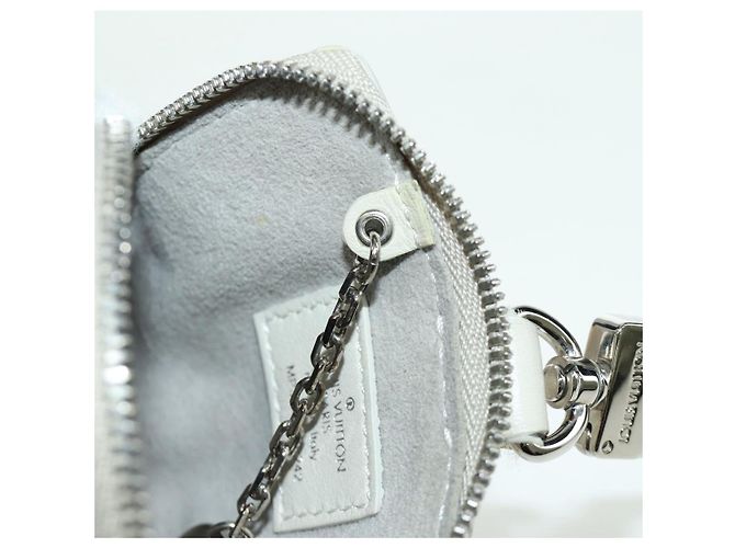 LOUIS VUITTON Monogram Taurillon Klettertasche Grau MP3383 LV Auth 167003SM Braun - Ansicht 19