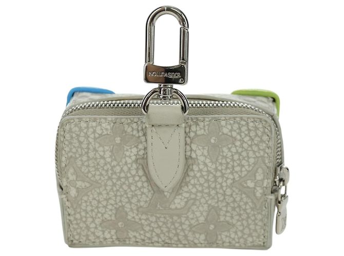 LOUIS VUITTON Monogram Taurillon Klettertasche Grau MP3383 LV Auth 167003SM Braun - Ansicht 2