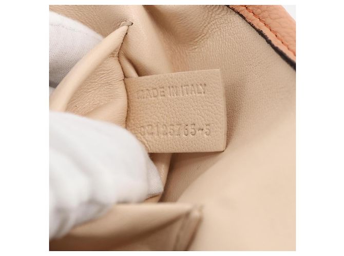 Chloé Chloe Chain Elsie Schultertasche aus Leder Rosa Gold Auth BA11036V - Ansicht 12