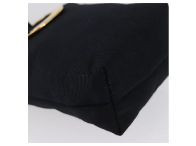 Pochette Circolare CÉLINE Canvas Nero Oro Auth LNZ123A D'oro - vista 9
