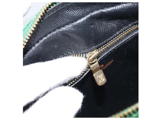 LOUIS VUITTON Borsa a Spalla Epi Jeune Fille MM Verde M52154 LV Auth LNZ042 - vista 10