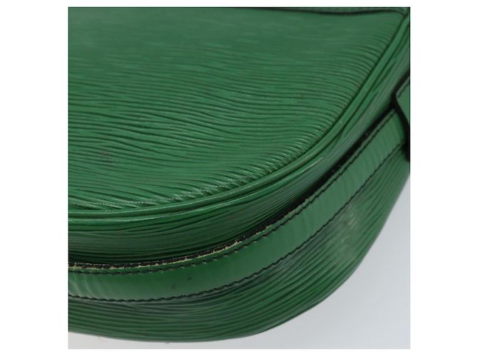 LOUIS VUITTON Borsa a Spalla Epi Jeune Fille MM Verde M52154 LV Auth LNZ042 - vista 16