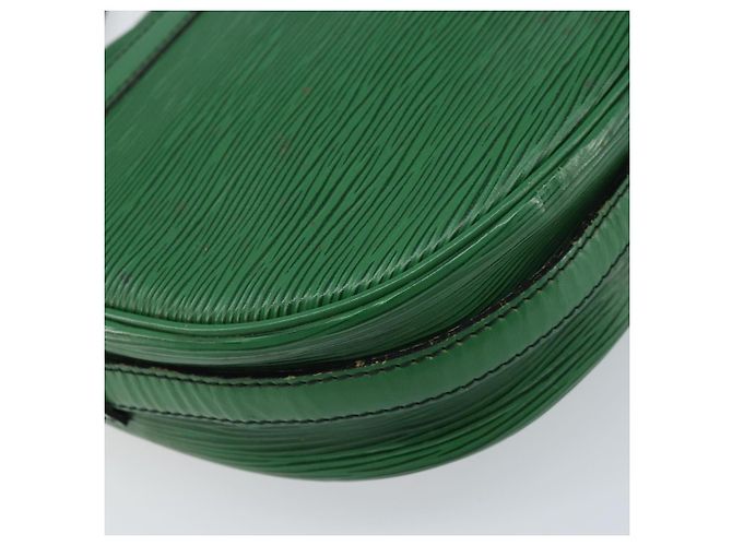 LOUIS VUITTON Borsa a Spalla Epi Jeune Fille MM Verde M52154 LV Auth LNZ042 - vista 17