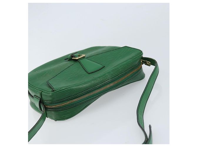 LOUIS VUITTON Borsa a Spalla Epi Jeune Fille MM Verde M52154 LV Auth LNZ042 - vista 6