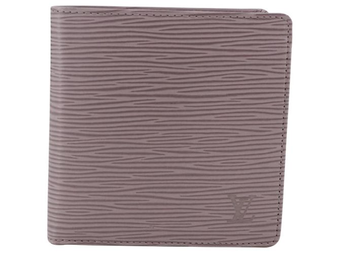 LOUIS VUITTON Cartera Marco Bifold Epi Lila LV Auth ki6572M Púrpura - vista 13