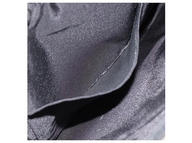 Borsa a mano Burberry Nova Check Black label nylon argento nero Auth bs33588 - vista 19