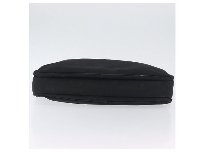 Borsa a mano Burberry Nova Check Black label nylon argento nero Auth bs33588 - vista 7