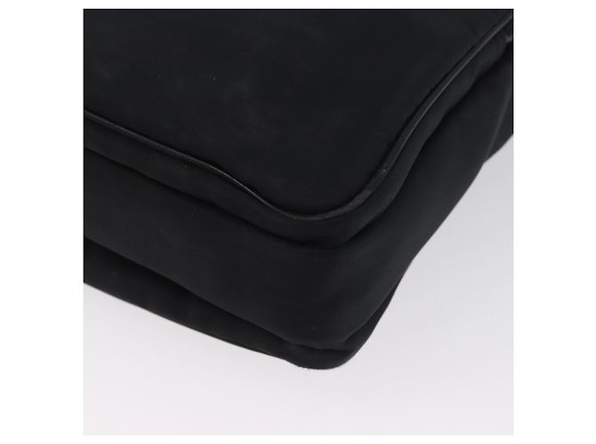 Borsa a mano Burberry Nova Check Black label nylon argento nero Auth bs33588 - vista 9