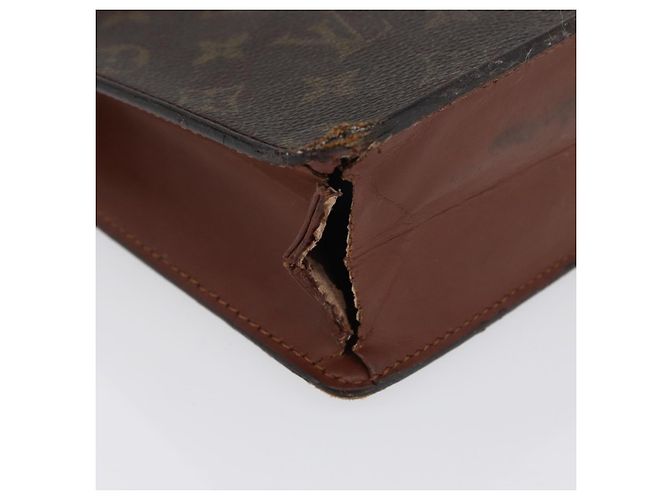 LOUIS VUITTON Pochette Uomo Monogram Borsa a Mano M51795 LV Auth BA11049 Monogramma - vista 7