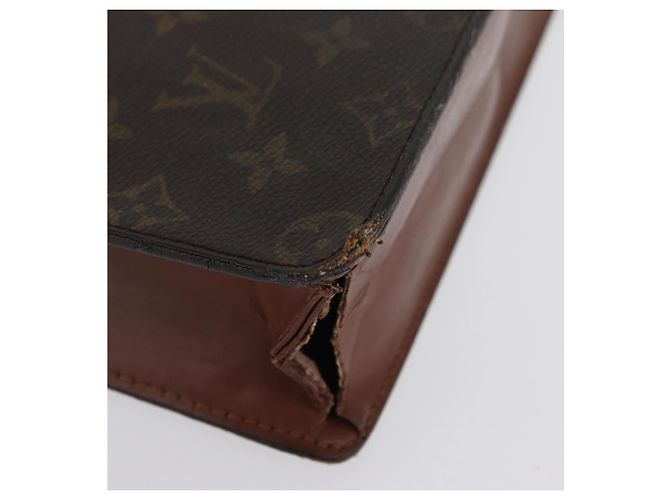 LOUIS VUITTON Pochette Uomo Monogram Borsa a Mano M51795 LV Auth BA11049 Monogramma - vista 8
