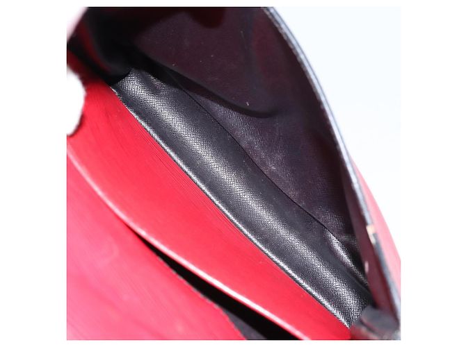 LOUIS VUITTON Borsa a Spalla Epi Cartesier MM Rossa M52247 LV Auth 172584 Rosso - vista 24