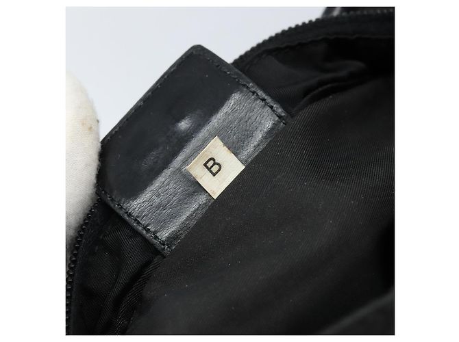 Borsa a Spalla PRADA Nylon Nero Argento Autentica 173668 - vista 12