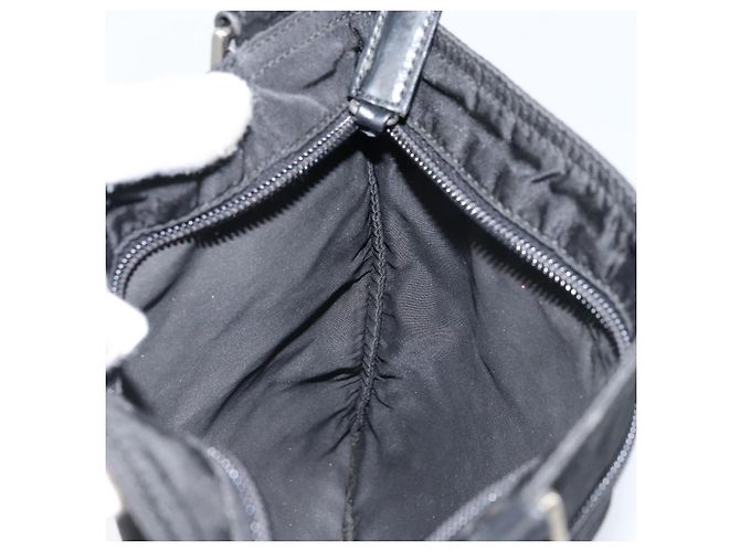 Borsa a Spalla PRADA Nylon Nero Argento Autentica 173668 - vista 20