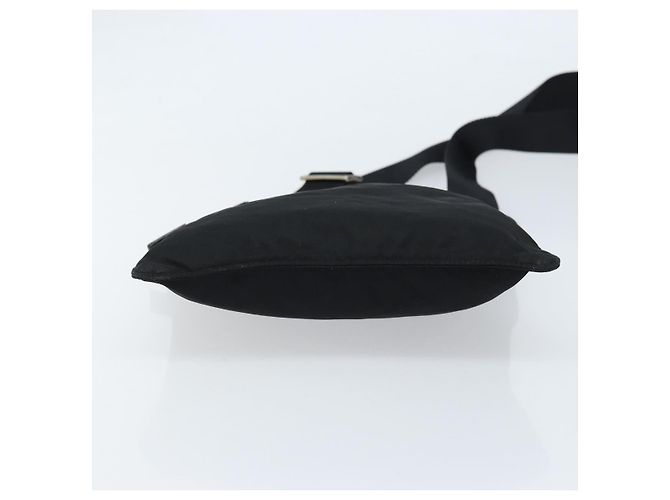 Borsa a Spalla PRADA Nylon Nero Argento Autentica 173668 - vista 5