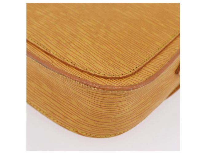LOUIS VUITTON Borsa a Spalla Epi Saint Cloud PM Gialla M52219 LV Auth LNZ331 Giallo - vista 18
