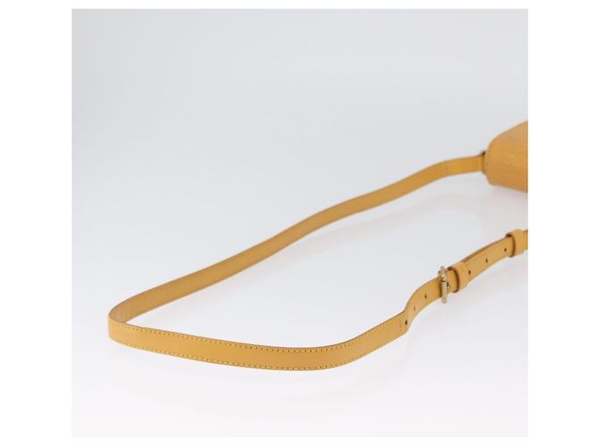 LOUIS VUITTON Borsa a Spalla Epi Saint Cloud PM Gialla M52219 LV Auth LNZ331 Giallo - vista 7