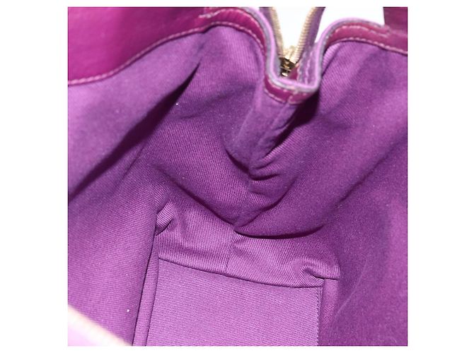 SAINT LAURENT Borsa a mano in pelle viola oro 274766 Auth BA11116V D'oro Porpora - vista 20