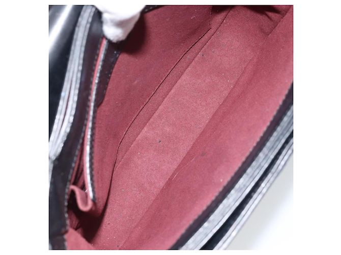 Autre Marque Borsa a mano Stella McCartney in pelle 2 vie nera argento autentica BA10361 Nero - vista 10