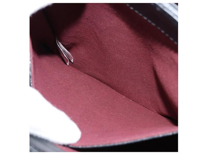 Autre Marque Borsa a mano Stella McCartney in pelle 2 vie nera argento autentica BA10361 Nero - vista 24
