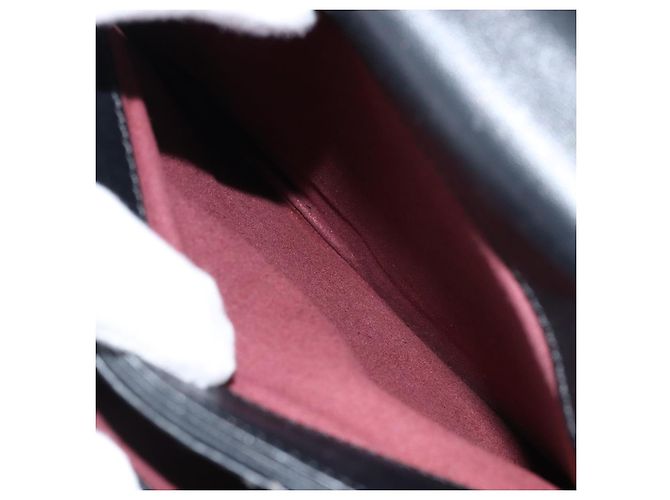 Autre Marque Borsa a mano Stella McCartney in pelle 2 vie nera argento autentica BA10361 Nero - vista 25