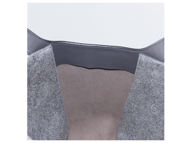 Autre Marque Stella McCartney Tote Bag aus Polyester Grau Silber Auth 172985 Braun - Ansicht 17