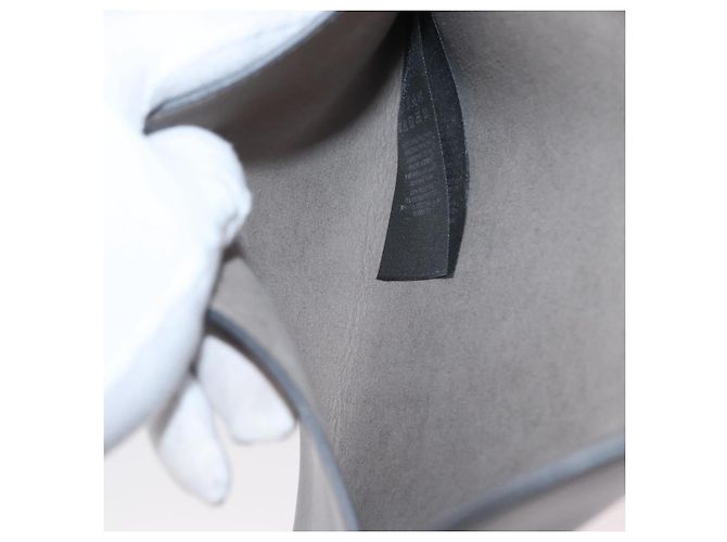 Autre Marque Stella McCartney Tote Bag aus Polyester Grau Silber Auth 172985 Braun - Ansicht 21