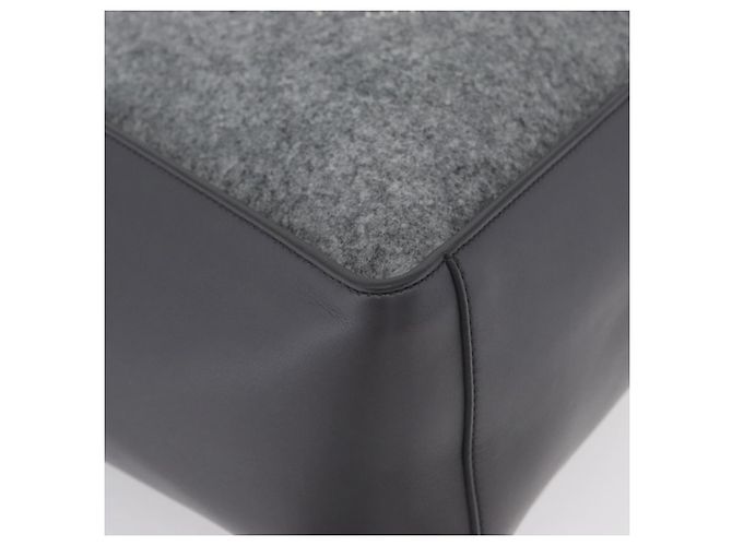 Autre Marque Stella McCartney Tote Bag aus Polyester Grau Silber Auth 172985 Braun - Ansicht 9