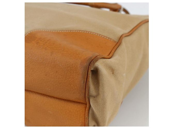 PRADA Handtasche aus Canvas Beige Silber Authentisch bs33611 - Ansicht 15