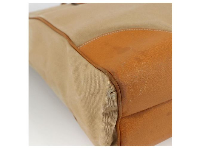 PRADA Handtasche aus Canvas Beige Silber Authentisch bs33611 - Ansicht 16