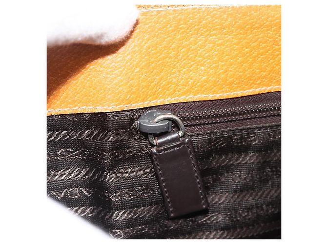 PRADA Handtasche aus Canvas Beige Silber Authentisch bs33611 - Ansicht 21