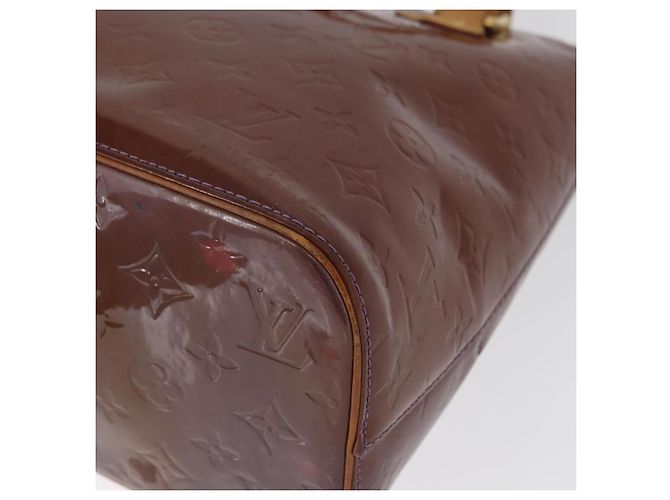 LOUIS VUITTON Borsa a Mano Houston Monogram Vernis Viola Viole M91093 Auth 172677 Porpora - vista 17