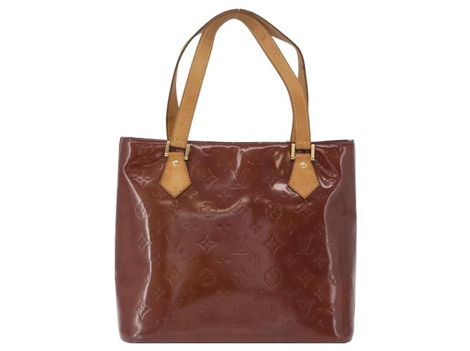 LOUIS VUITTON Borsa a Mano Houston Monogram Vernis Viola Viole M91093 Auth 172677 Porpora - vista 2