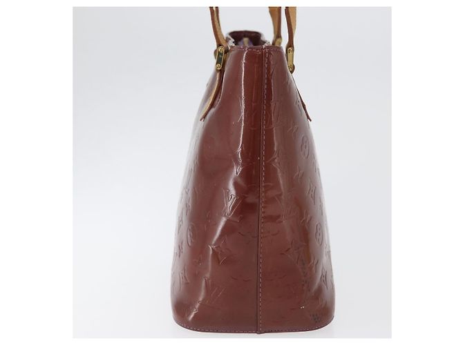 LOUIS VUITTON Borsa a Mano Houston Monogram Vernis Viola Viole M91093 Auth 172677 Porpora - vista 4
