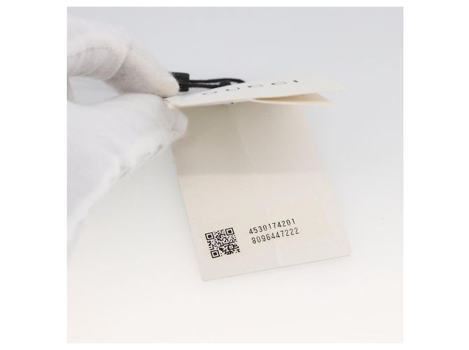 GUCCI GG Supreme Kompaktgeldbörse aus PVC Beige 648121 Auth ARZ208M - Ansicht 17