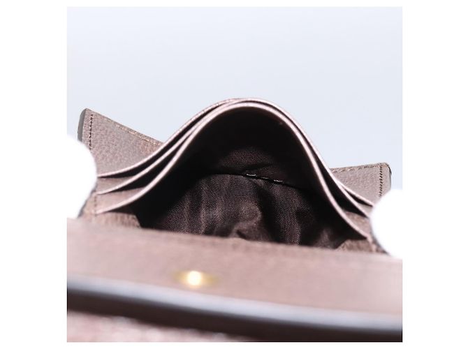 GUCCI GG Supreme Kompaktgeldbörse aus PVC Beige 648121 Auth ARZ208M - Ansicht 21