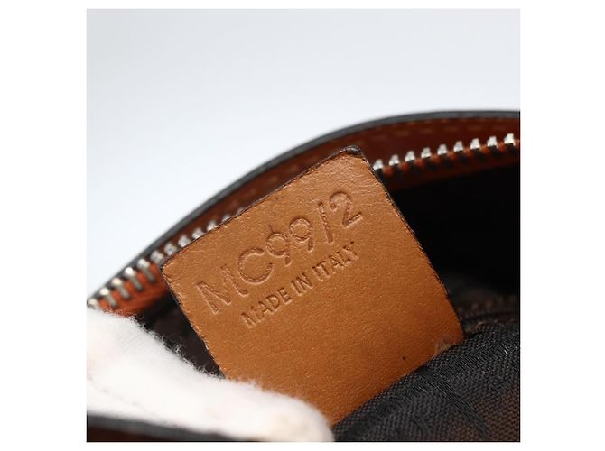 Céline CELINE C Macadam Canvas Boston Tasche aus Wildleder Orange Silber Authentisch gh1851 - Ansicht 12