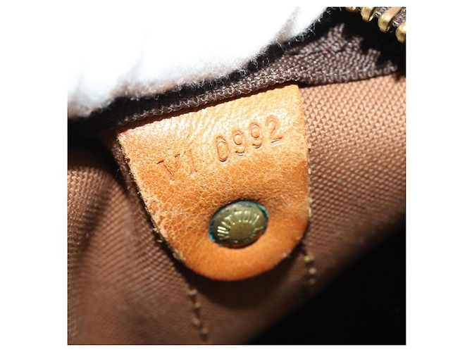 LOUIS VUITTON Borsa Boston Monogram Keepall 55 M41424 LV Auth BA10839 Monogramma - vista 12