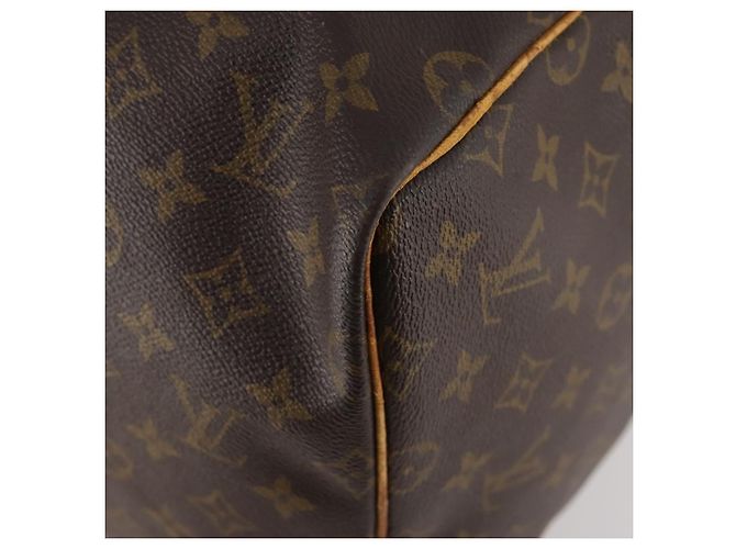 LOUIS VUITTON Borsa Boston Monogram Keepall 55 M41424 LV Auth BA10839 Monogramma - vista 14