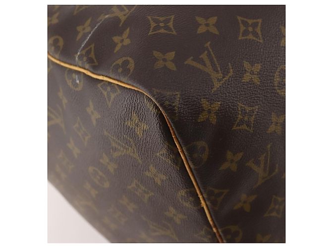 LOUIS VUITTON Borsa Boston Monogram Keepall 55 M41424 LV Auth BA10839 Monogramma - vista 15