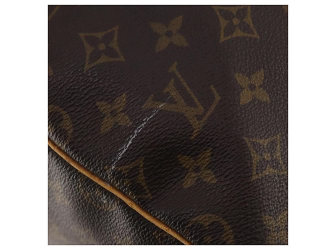 LOUIS VUITTON Borsa Boston Monogram Keepall 55 M41424 LV Auth BA10839 Monogramma - vista 16