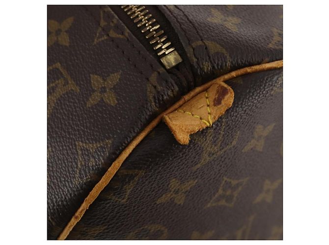 LOUIS VUITTON Borsa Boston Monogram Keepall 55 M41424 LV Auth BA10839 Monogramma - vista 19