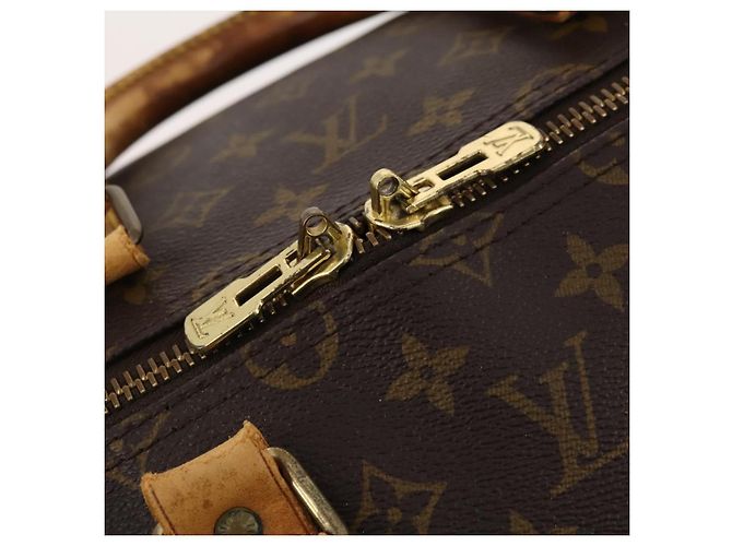 LOUIS VUITTON Borsa Boston Monogram Keepall 55 M41424 LV Auth BA10839 Monogramma - vista 20